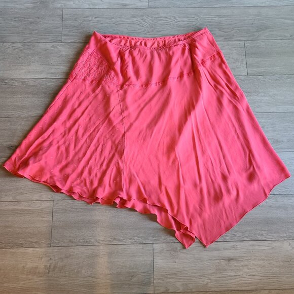 Pink Lane Bryant Asymmetrical Skirt Plus Size 22/24 - Picture 3 of 3